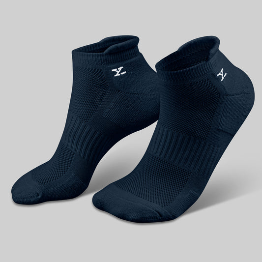 Uno Cotton Stretch Blend Socks Midnight Blue - XYXX Crew