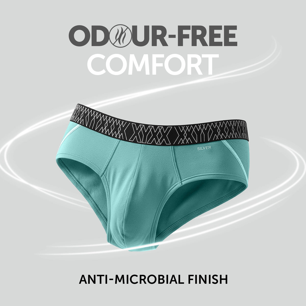 Sprint Cotton Stretch Briefs Atlas Blue