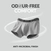 Sprint Cotton Stretch Trunks Opal Grey