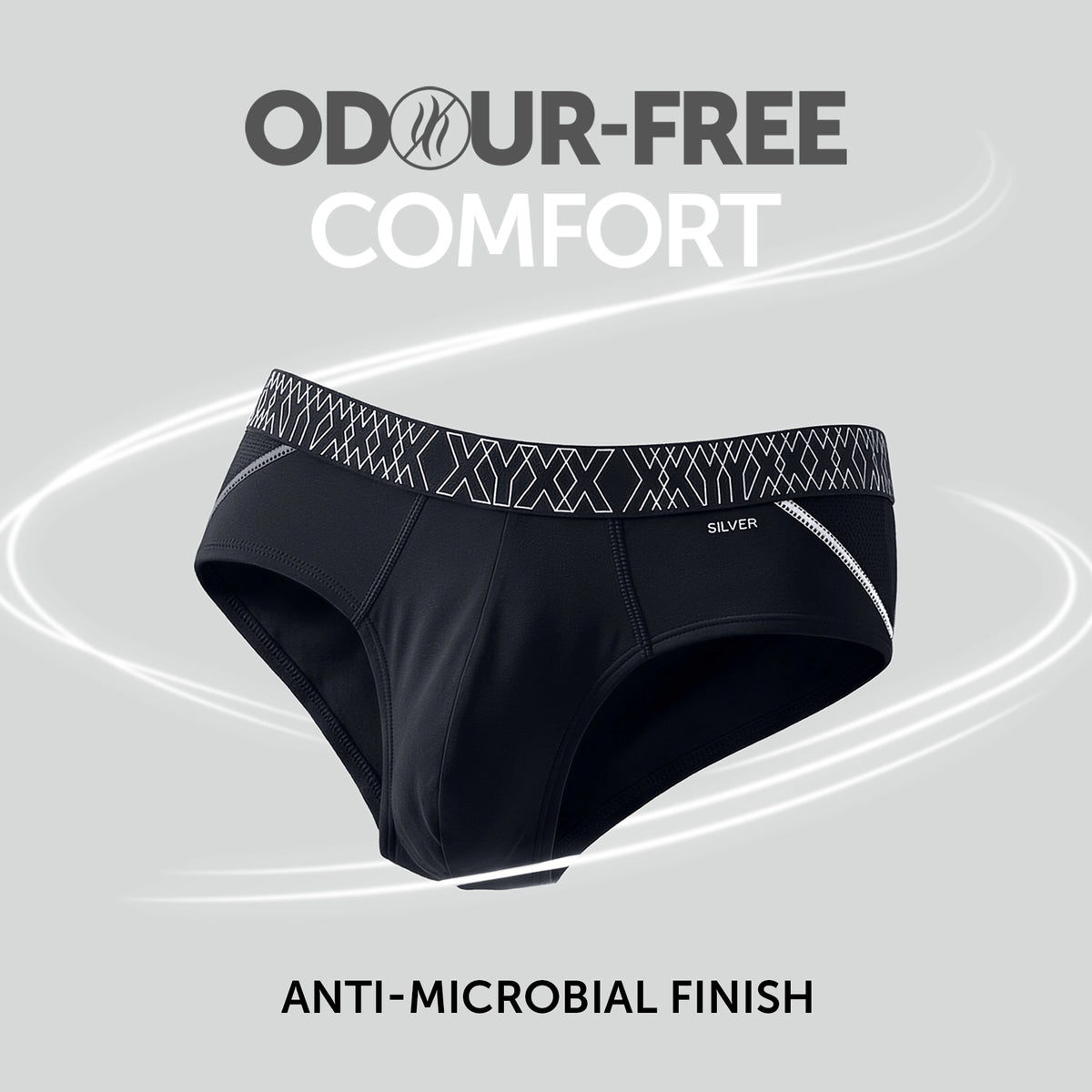 Sprint Cotton Stretch Briefs Black Knight