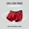Sprint Cotton Stretch Trunks Rio Red