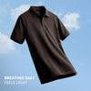 Nova Combed Cotton Polo T-shirts Mocha Brown
