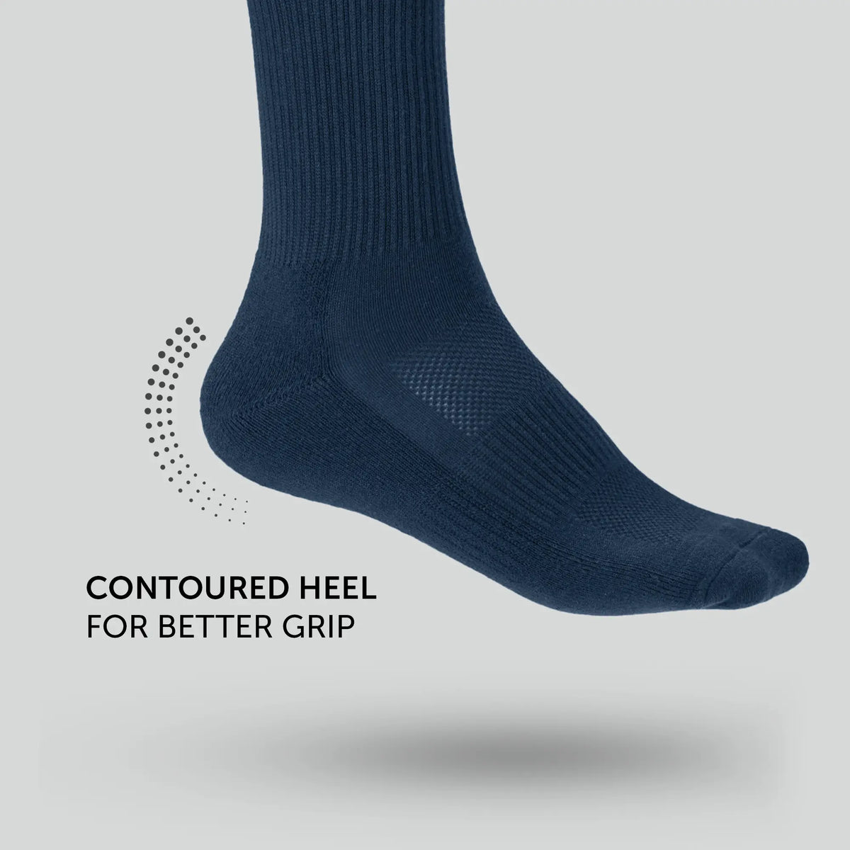 Crew-Length Socks - Midnight Blue
