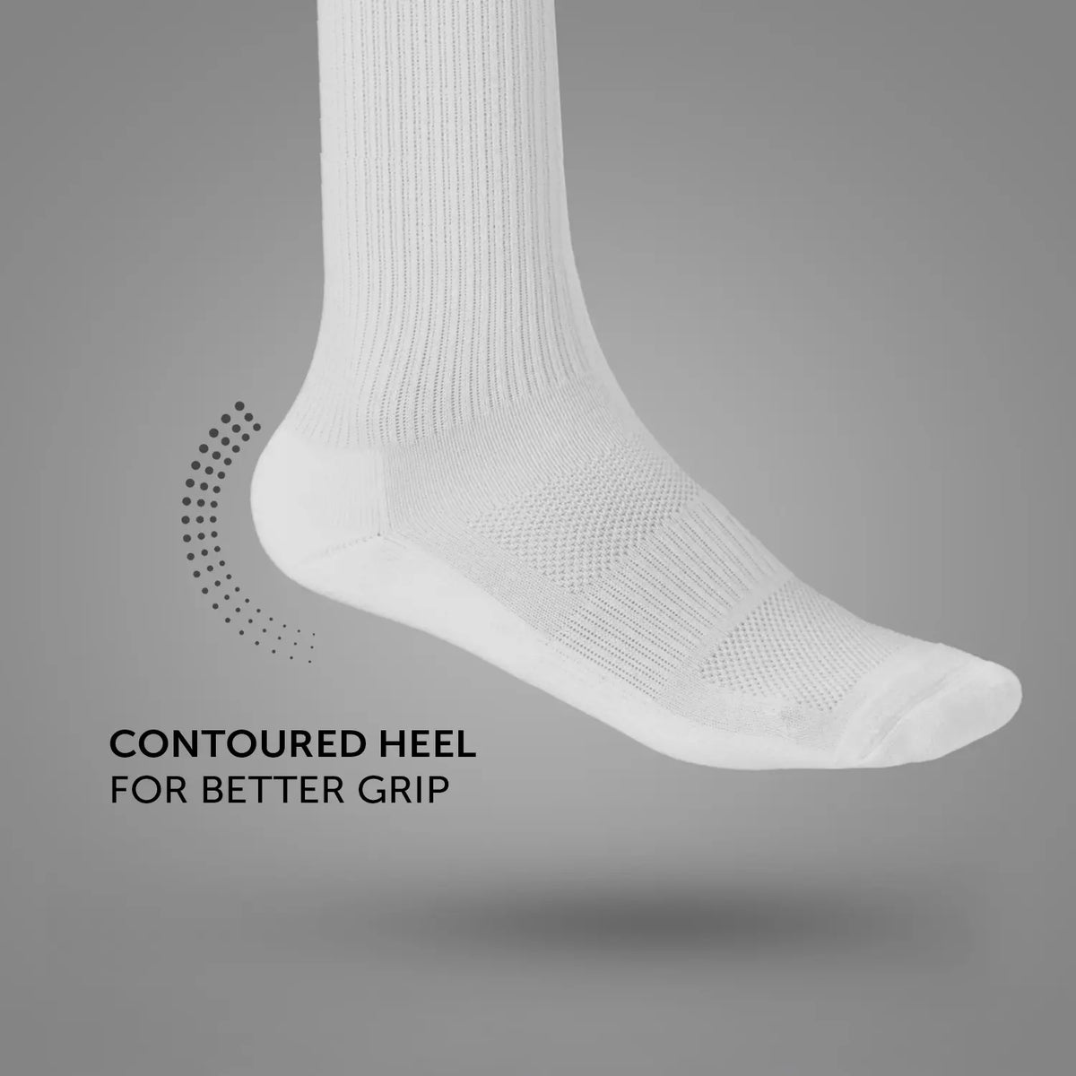 Crew-Length Socks - Polar White
