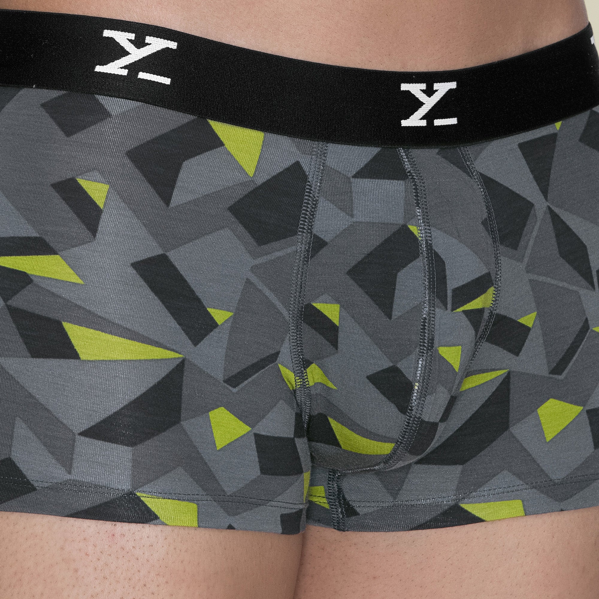 Shuffle Modal Trunks For Men Prism Grey -  XYXX Mens Apparels