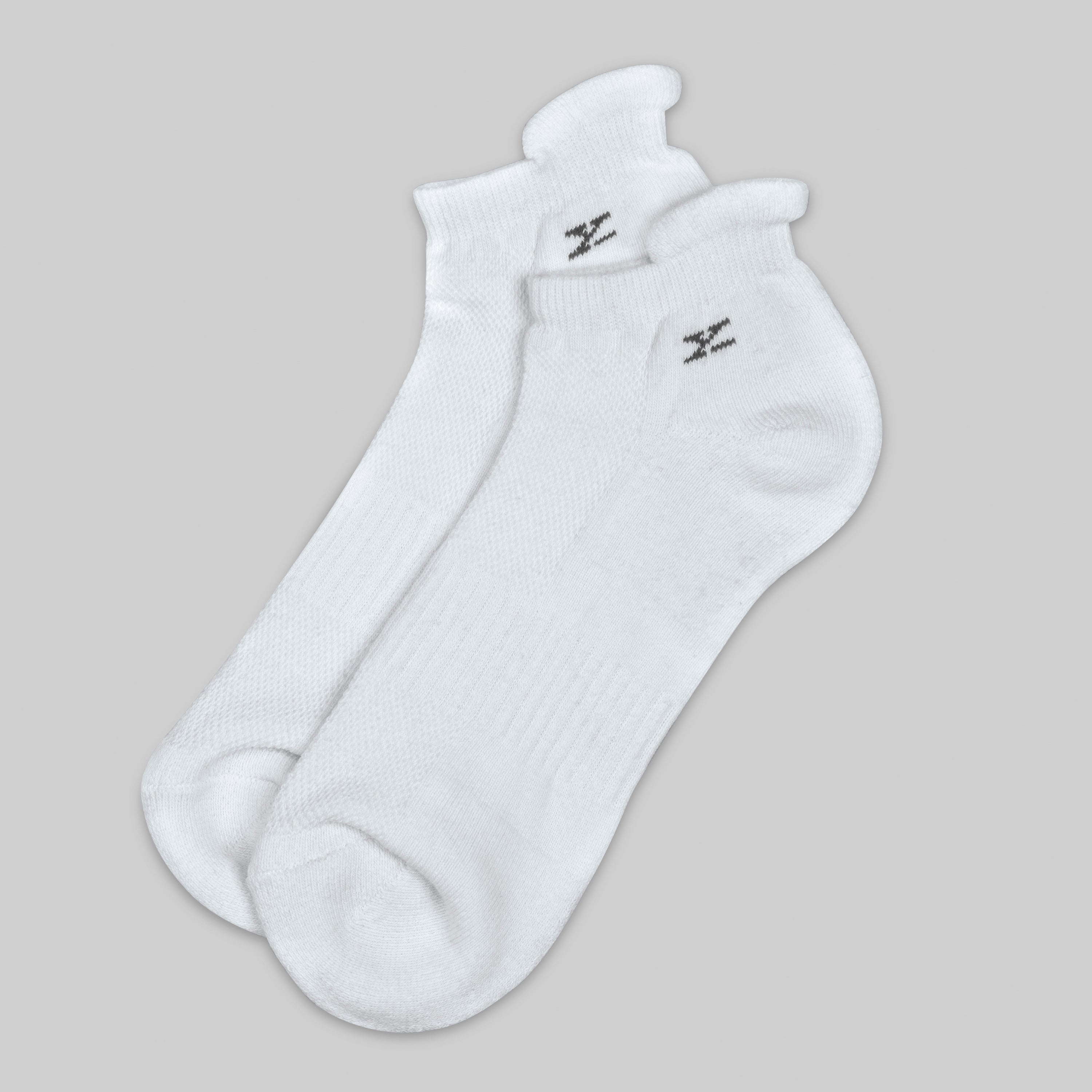 Uno Cotton Nylon Stretch Blend Socks Polar White