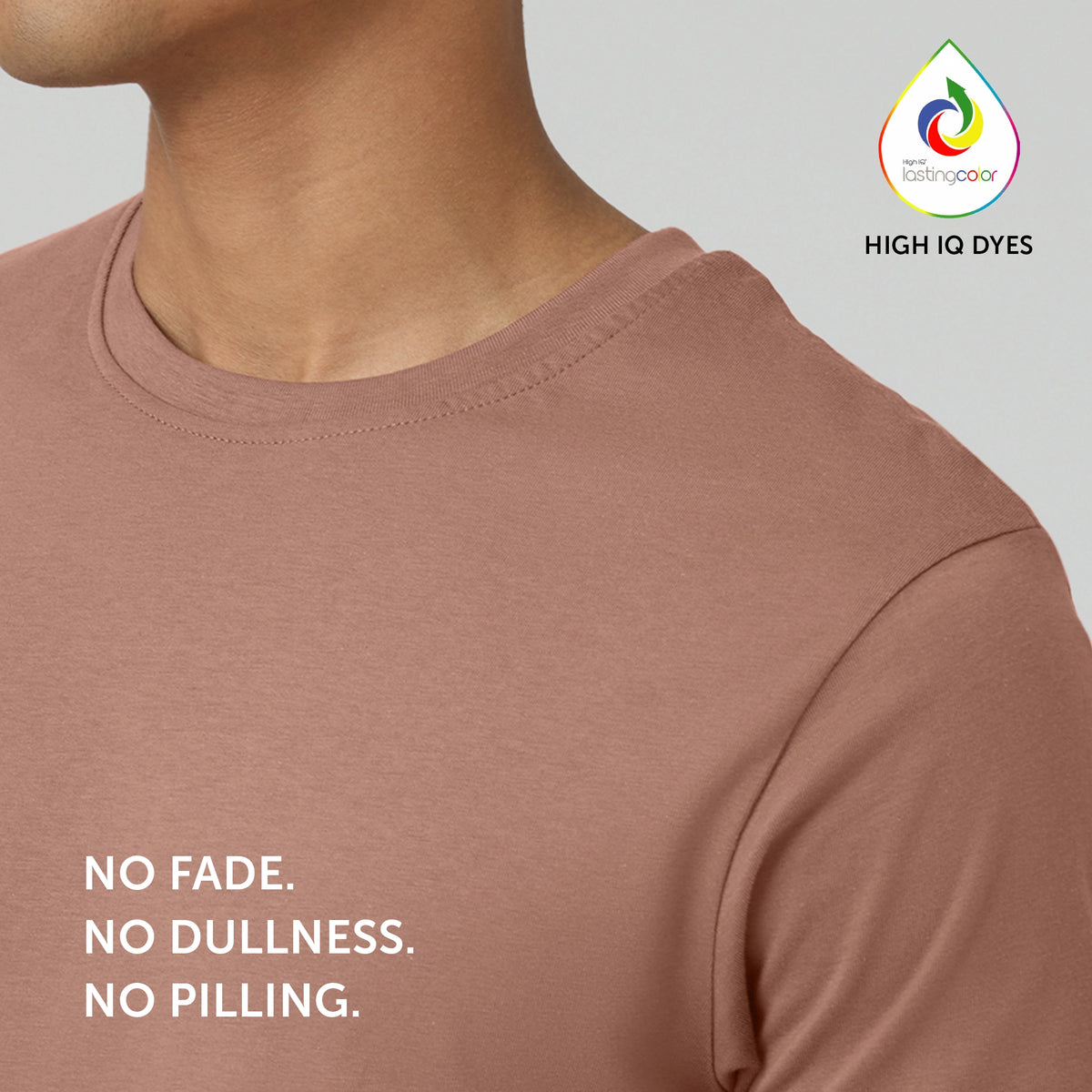 Pace Combed Cotton T-shirts Brown Latte