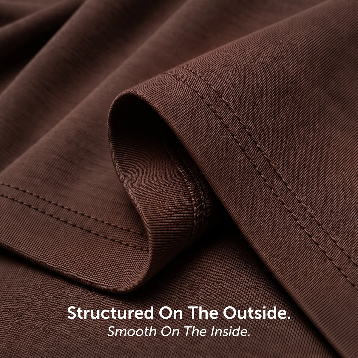 Cotton-Rich Oversized T-shirt - Espresso Brown