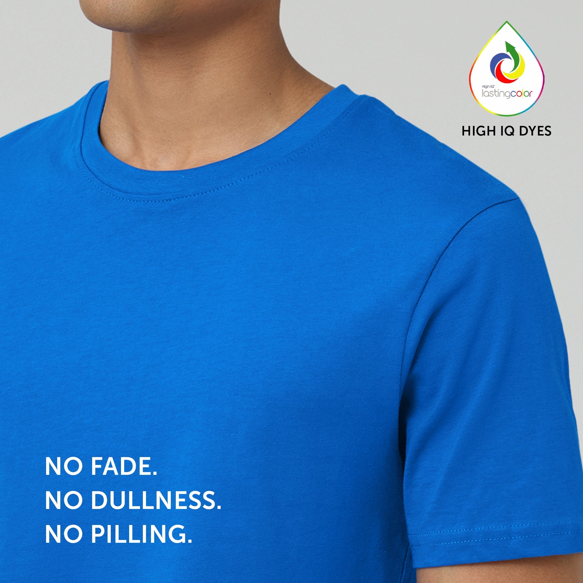 Pace Combed Cotton T-shirts Olympic Blue