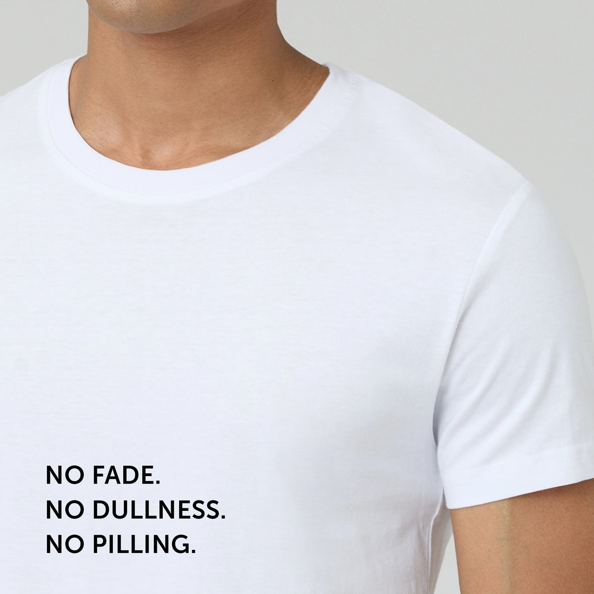 Pace Combed Cotton T-shirts Polar White
