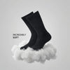 Crew-Length Socks - Pitch Black