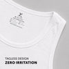 Aero Super-Soft Combed Cotton Vest Polar White
