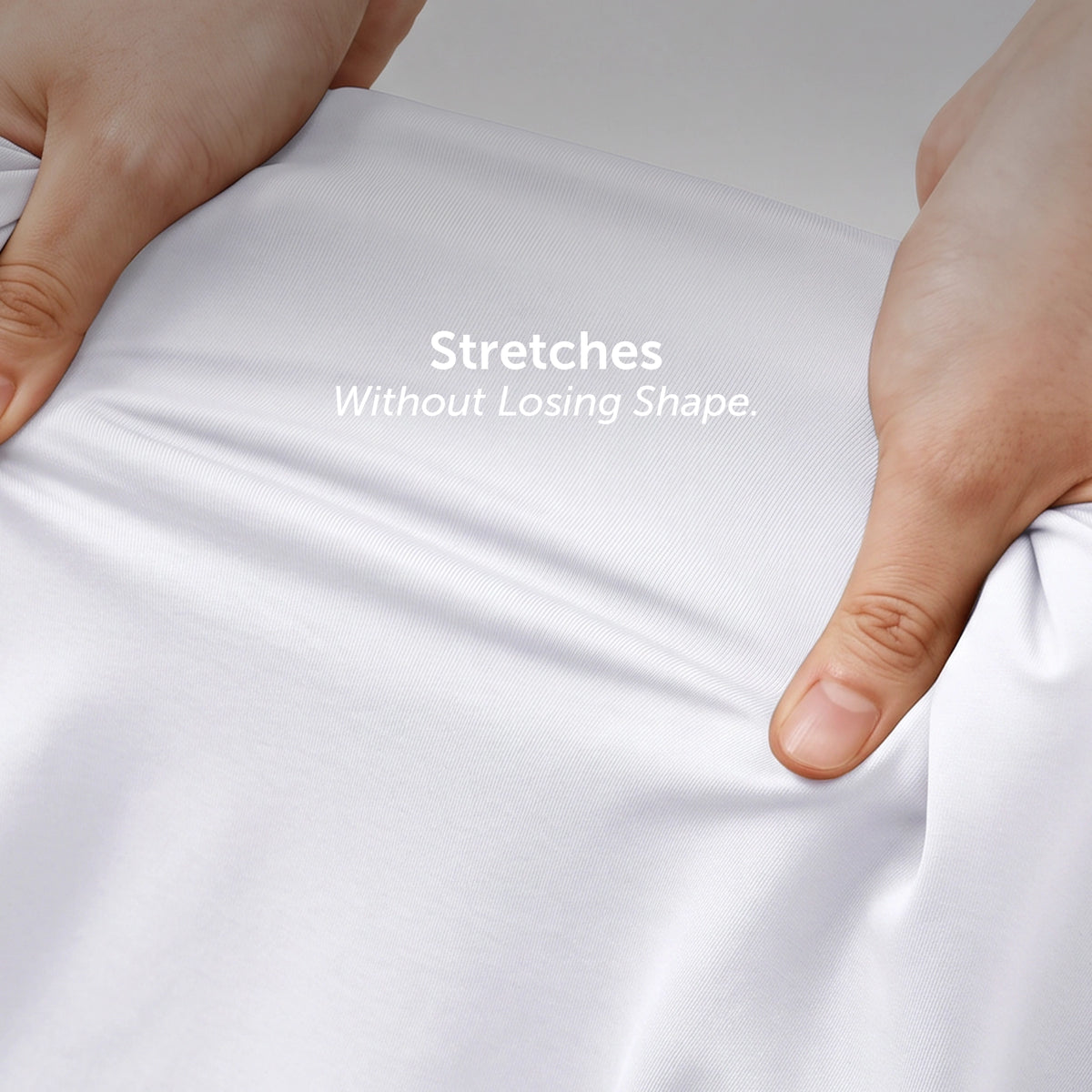 Cotton-Rich Oversized T-shirt - Polar White
