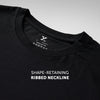 Pace Combed Cotton T-shirts Pitch Black