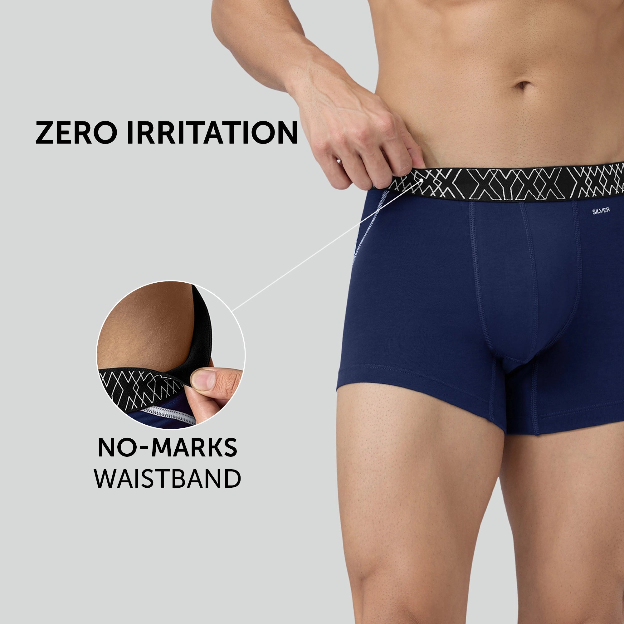 Sprint Cotton Stretch Trunks Midnight Blue