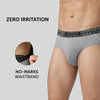 Sprint Cotton Stretch Briefs Opal Grey