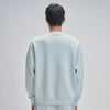Crew Oversized Round Neck Sweatshirt - Quad Blue