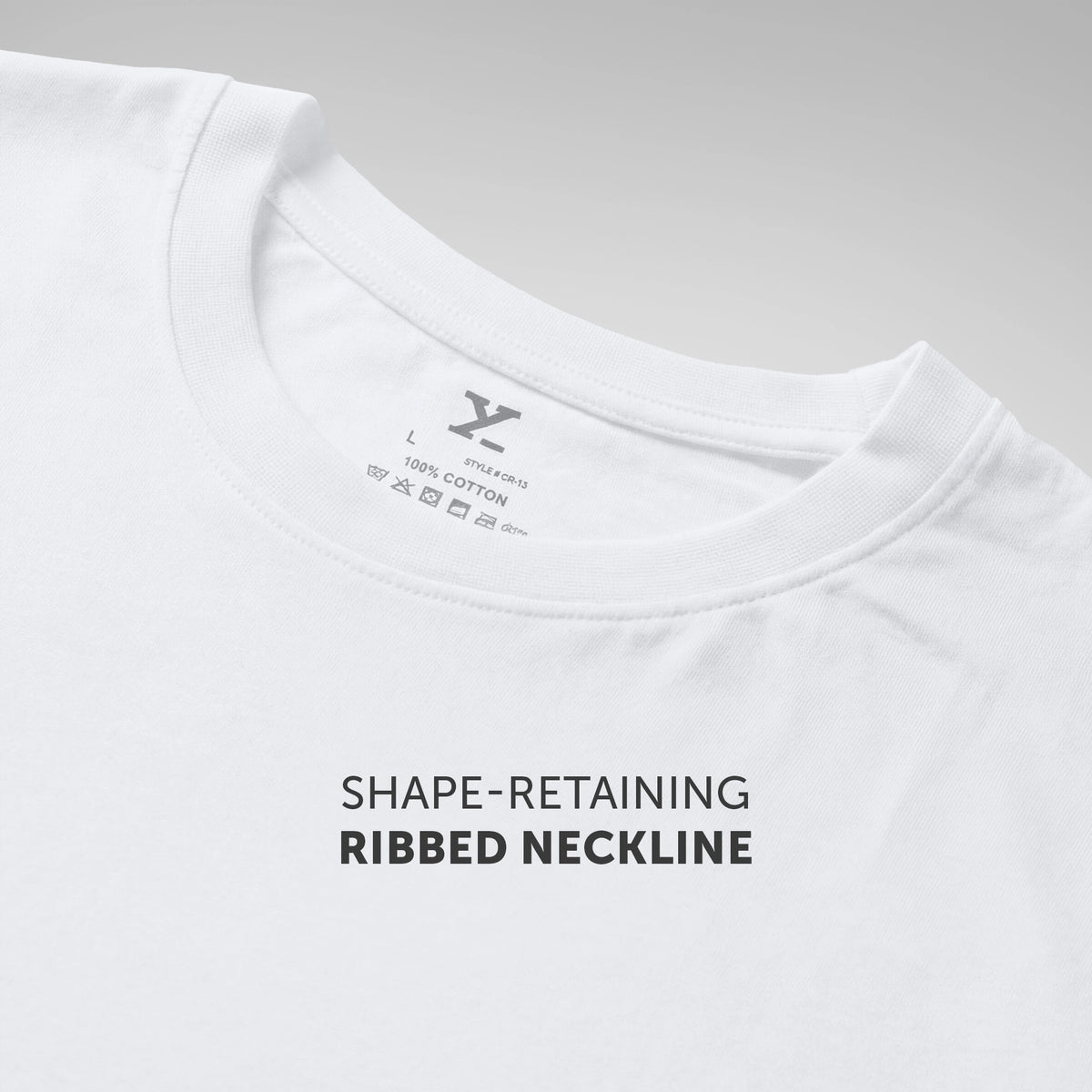 Pace Combed Cotton T-shirts Polar White