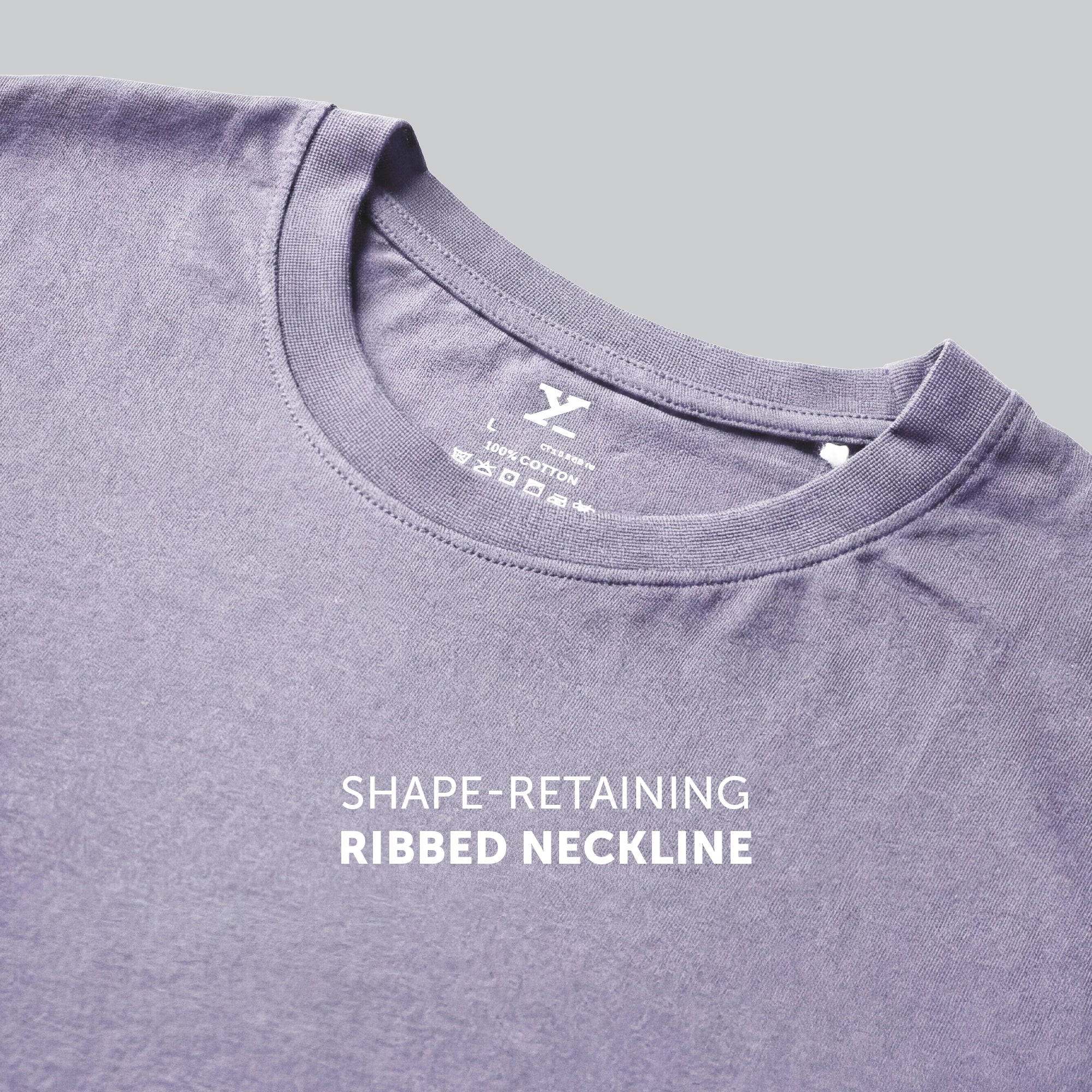 Pace Combed Cotton T-shirts Misty Lilac