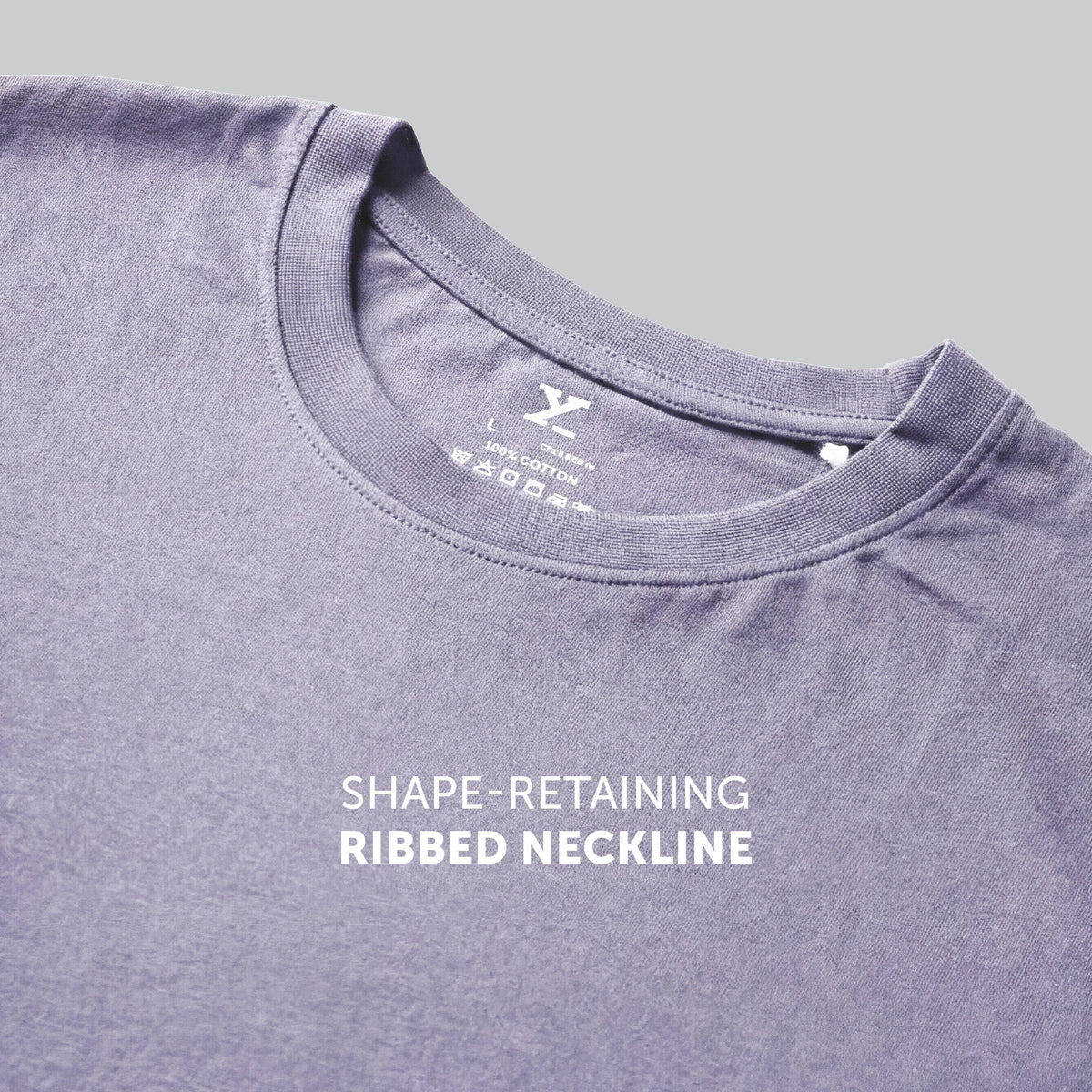 Pace Combed Cotton T-shirts Misty Lilac