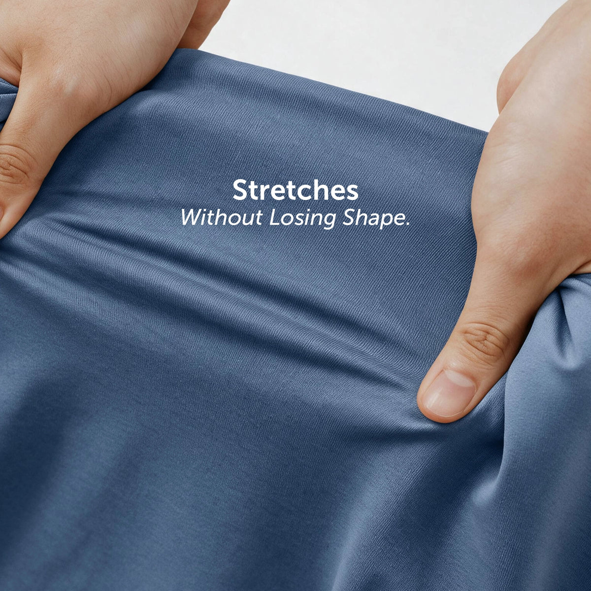 Cotton-Rich Oversized T-shirt - Denim Blue