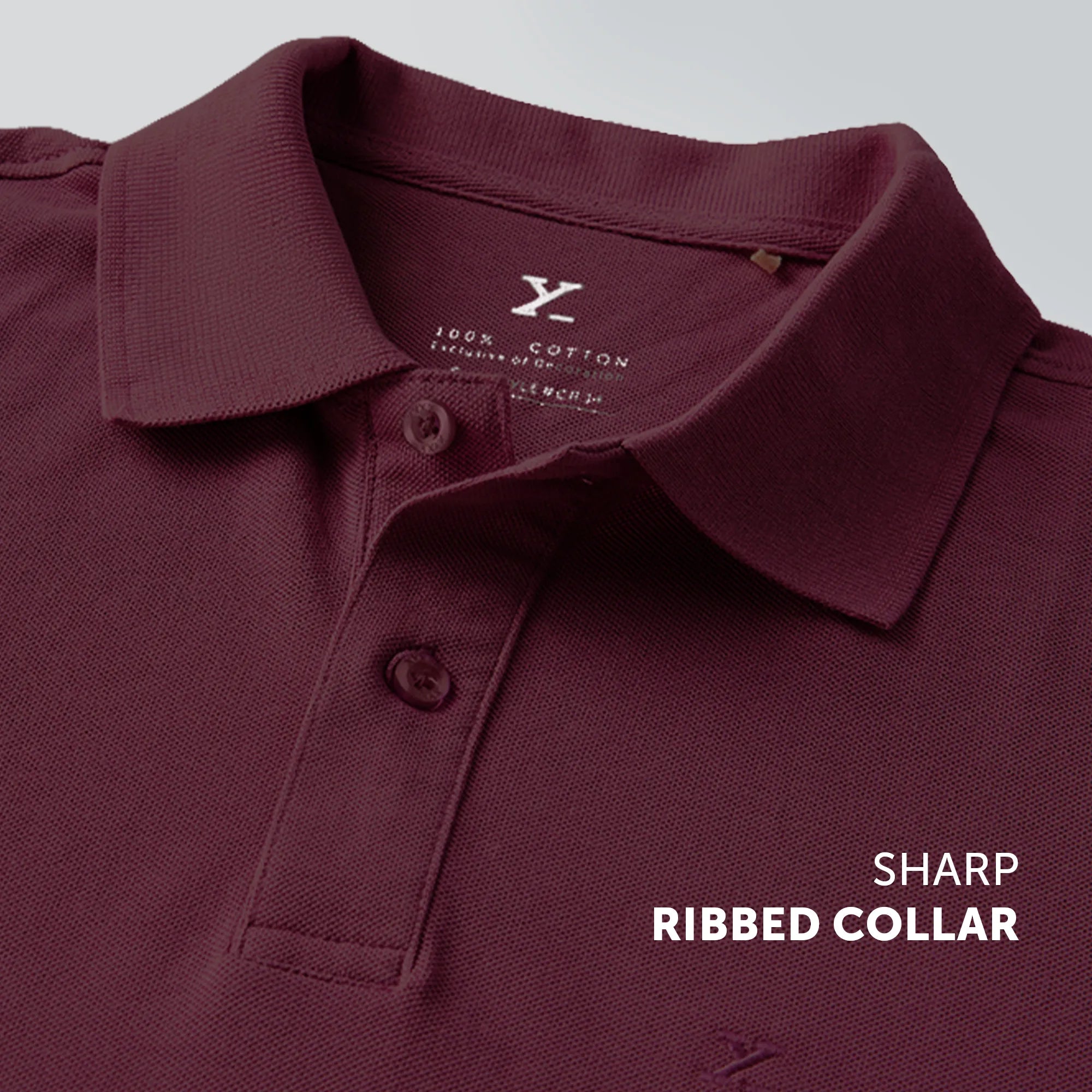 Nova Combed Cotton Polo T-shirts Merlot Maroon