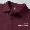 Nova Combed Cotton Polo T-shirts Merlot Maroon