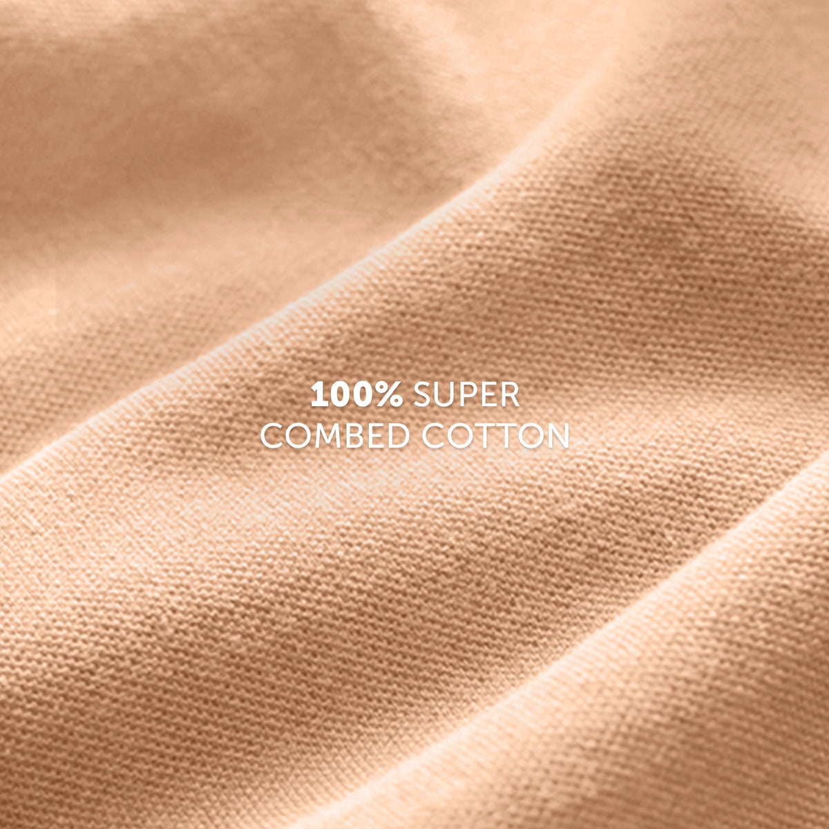 Pace Combed Cotton T-shirts Peach Blush