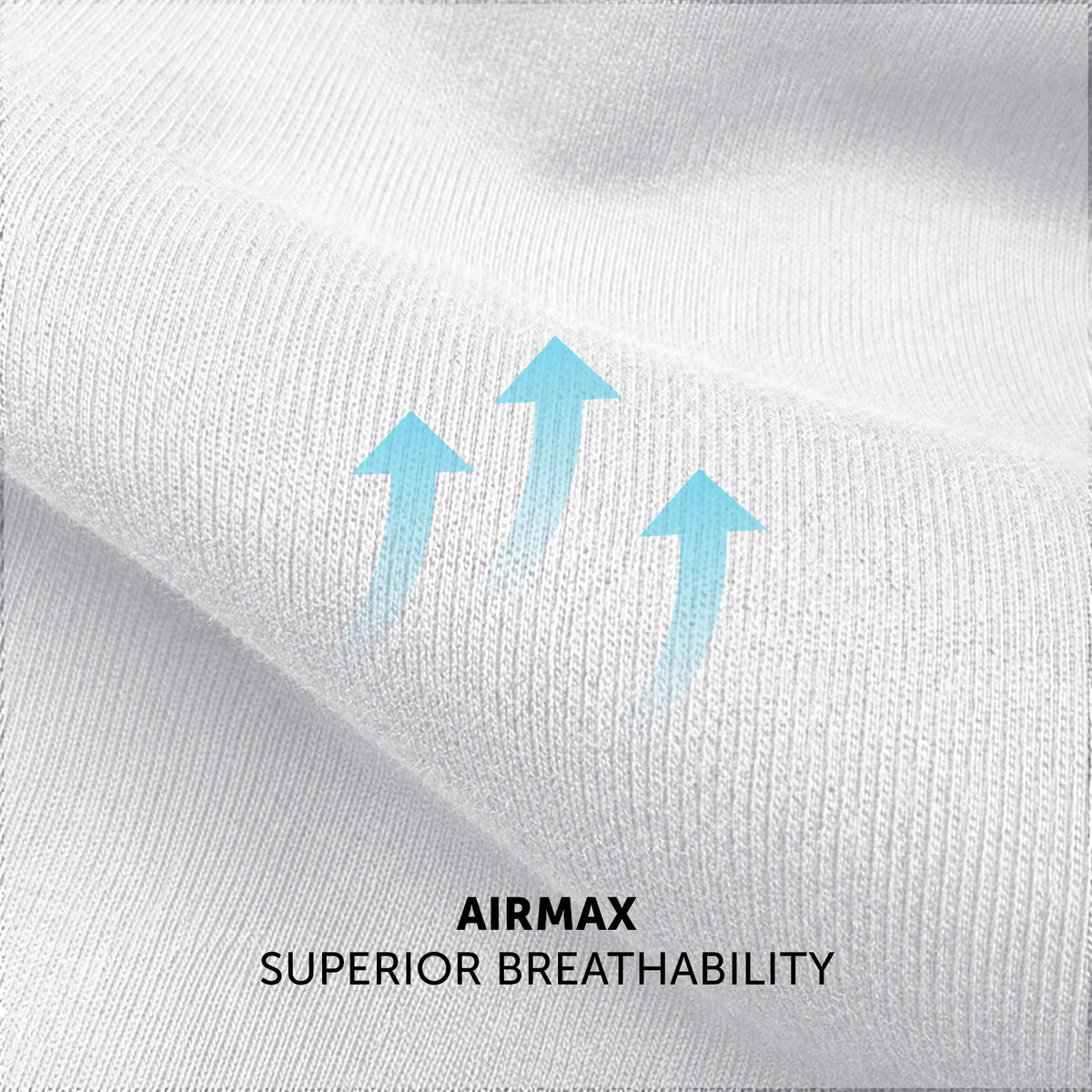 Ace Modal-Cotton Round Neck Vests Polar White Regular Fit
