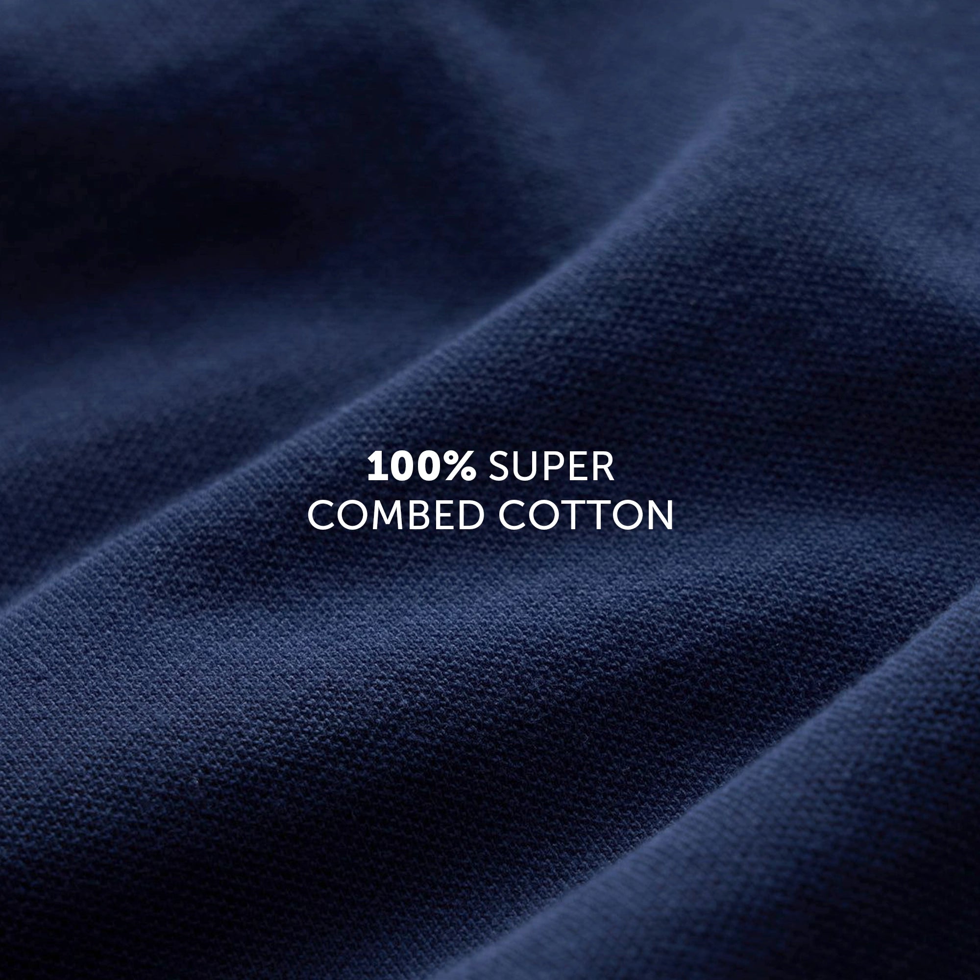Pace Combed Cotton T-shirts Midnight Blue