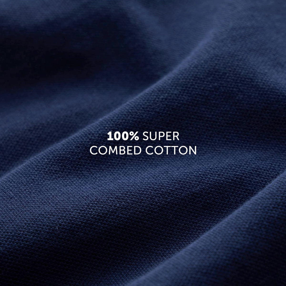 Pace Combed Cotton T-shirts Midnight Blue
