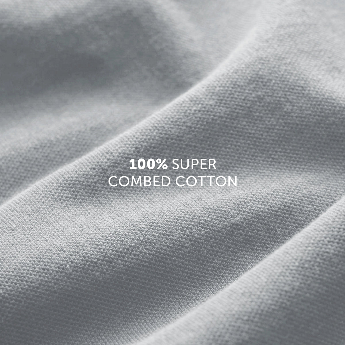 Pace Combed Cotton T-shirts Frost Grey