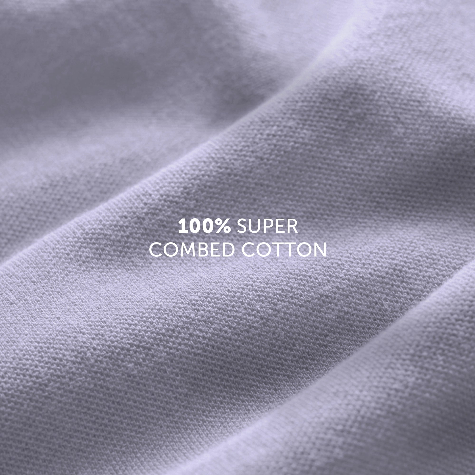 Pace Combed Cotton T-shirts Misty Lilac