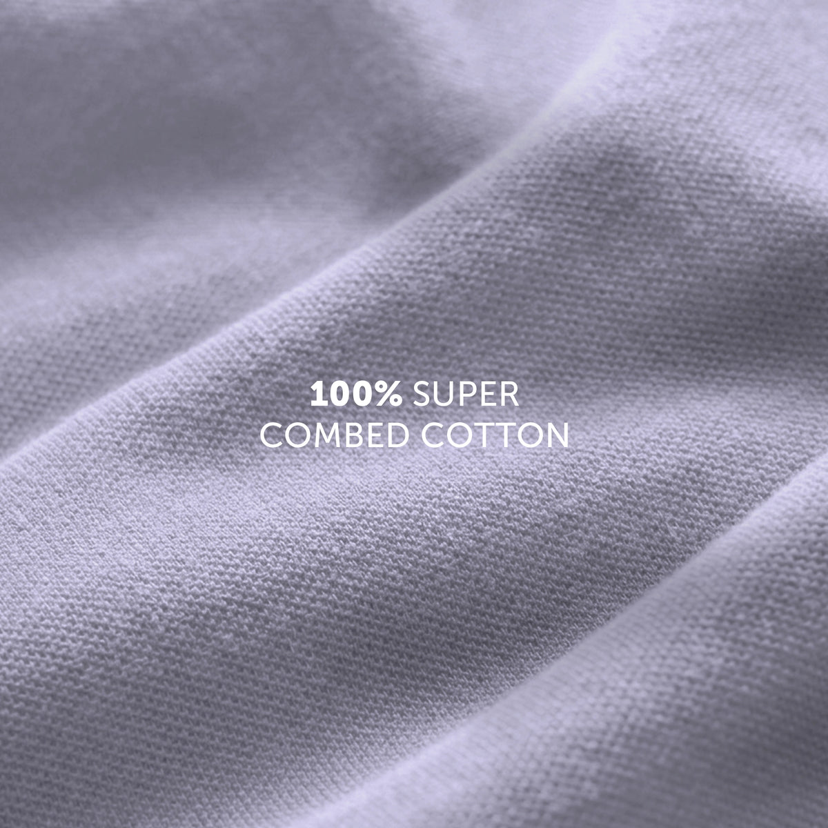 Pace Combed Cotton T-shirts Misty Lilac