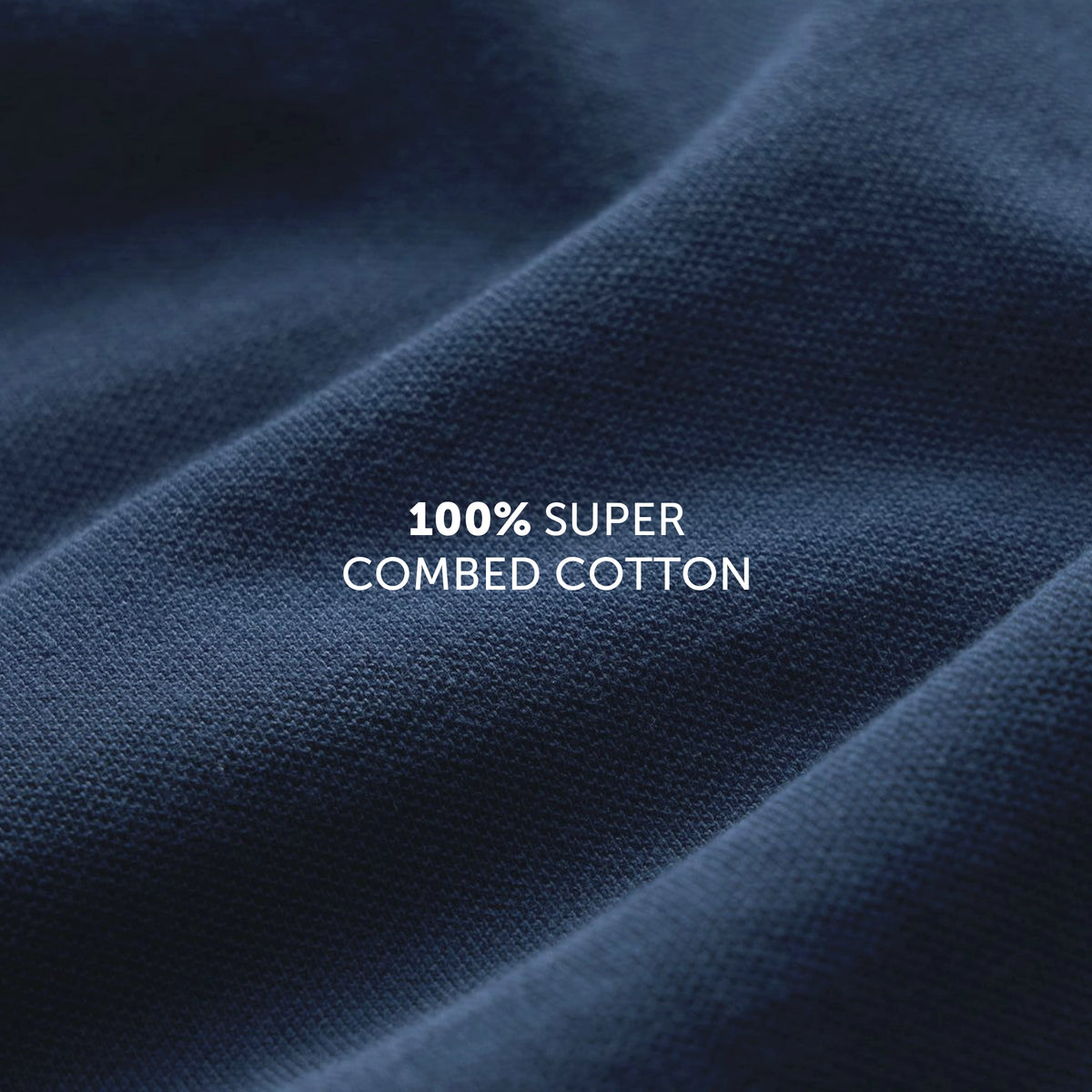 Pace Combed Cotton T-shirts Isle Blue