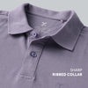 Nova Combed Cotton Polo T-shirts Misty Lilac