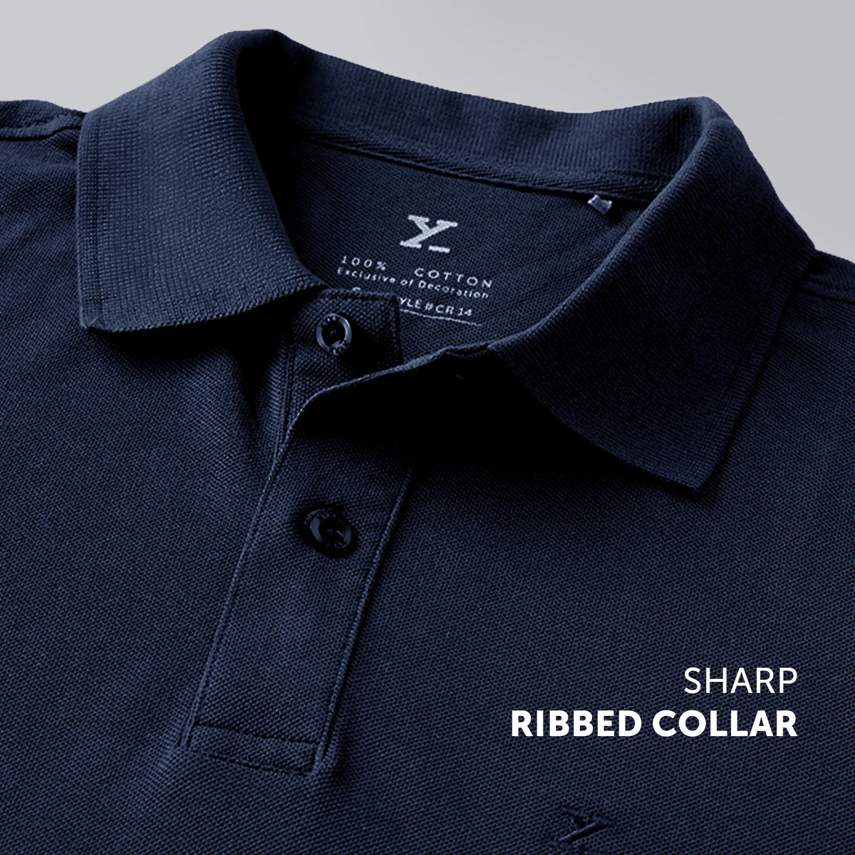 Nova Combed Cotton Polo T-shirts Midnight Blue