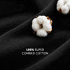 Nova Combed Cotton Polo T-shirts Pitch Black