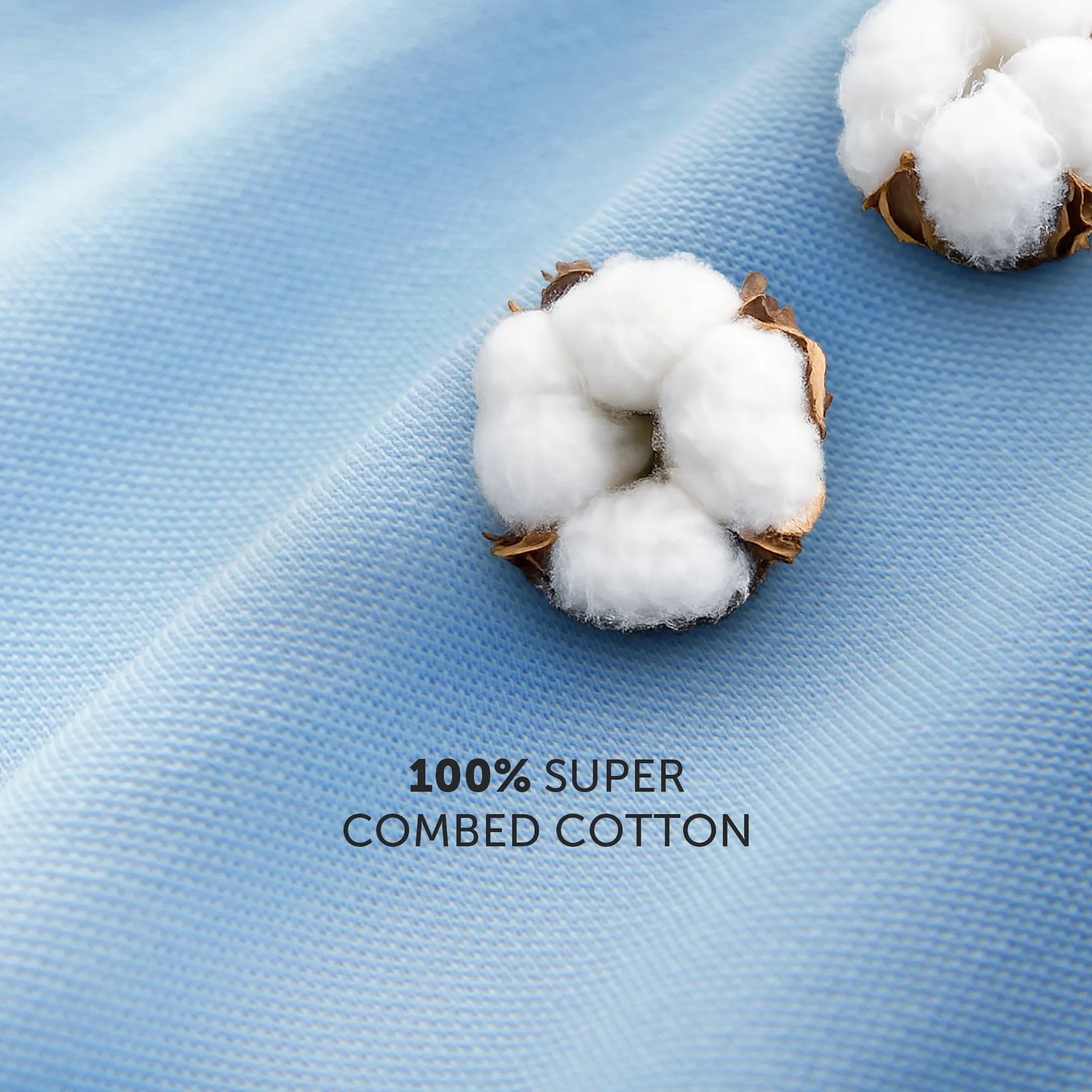 Nova Combed Cotton Polo T-shirts Sky Blue