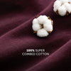 Nova Combed Cotton Polo T-shirts Merlot Maroon