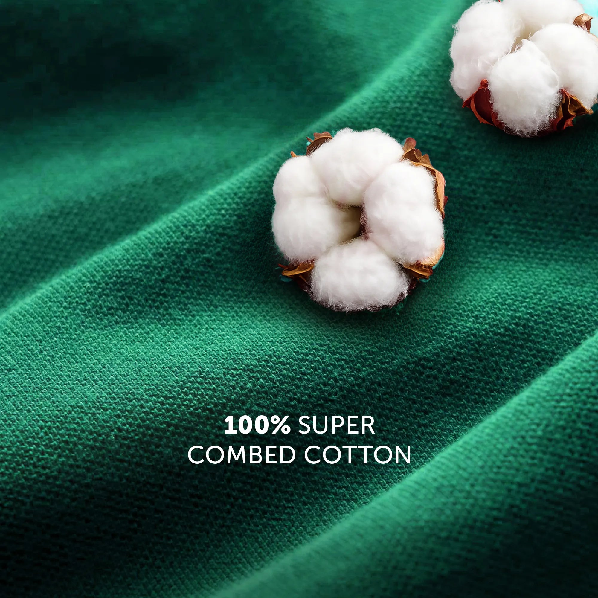 Nova Combed Cotton Polo T-shirts Fiesta Green
