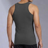 Nova Round Neck Racer Back Vest Graphite Grey