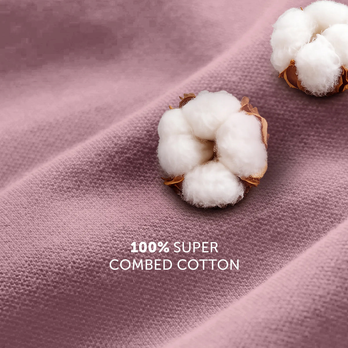 Nova Combed Cotton Polo T-shirts Rose Blush