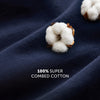 Nova Combed Cotton Polo T-shirts Midnight Blue