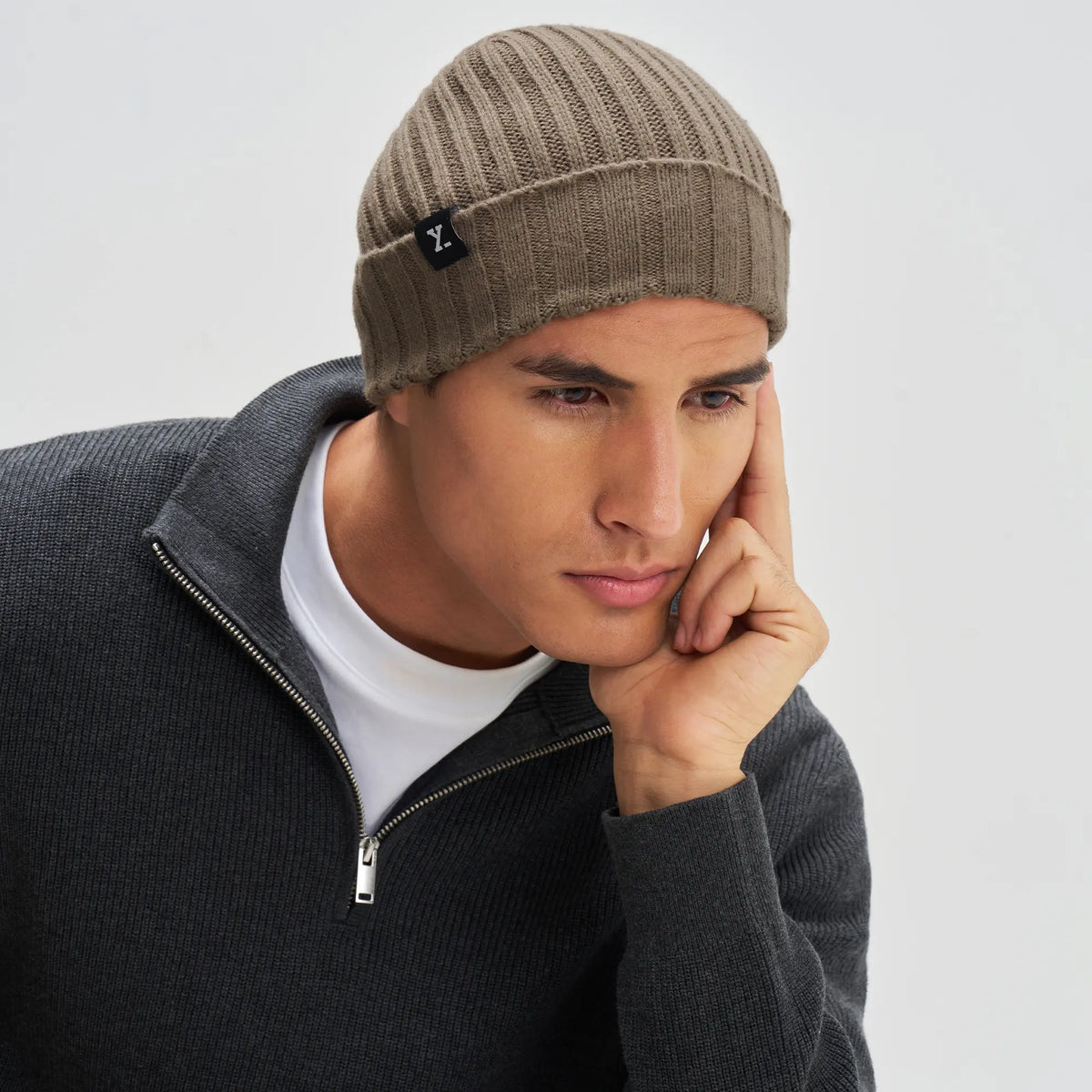 Winter Beanie - Nutty Brown