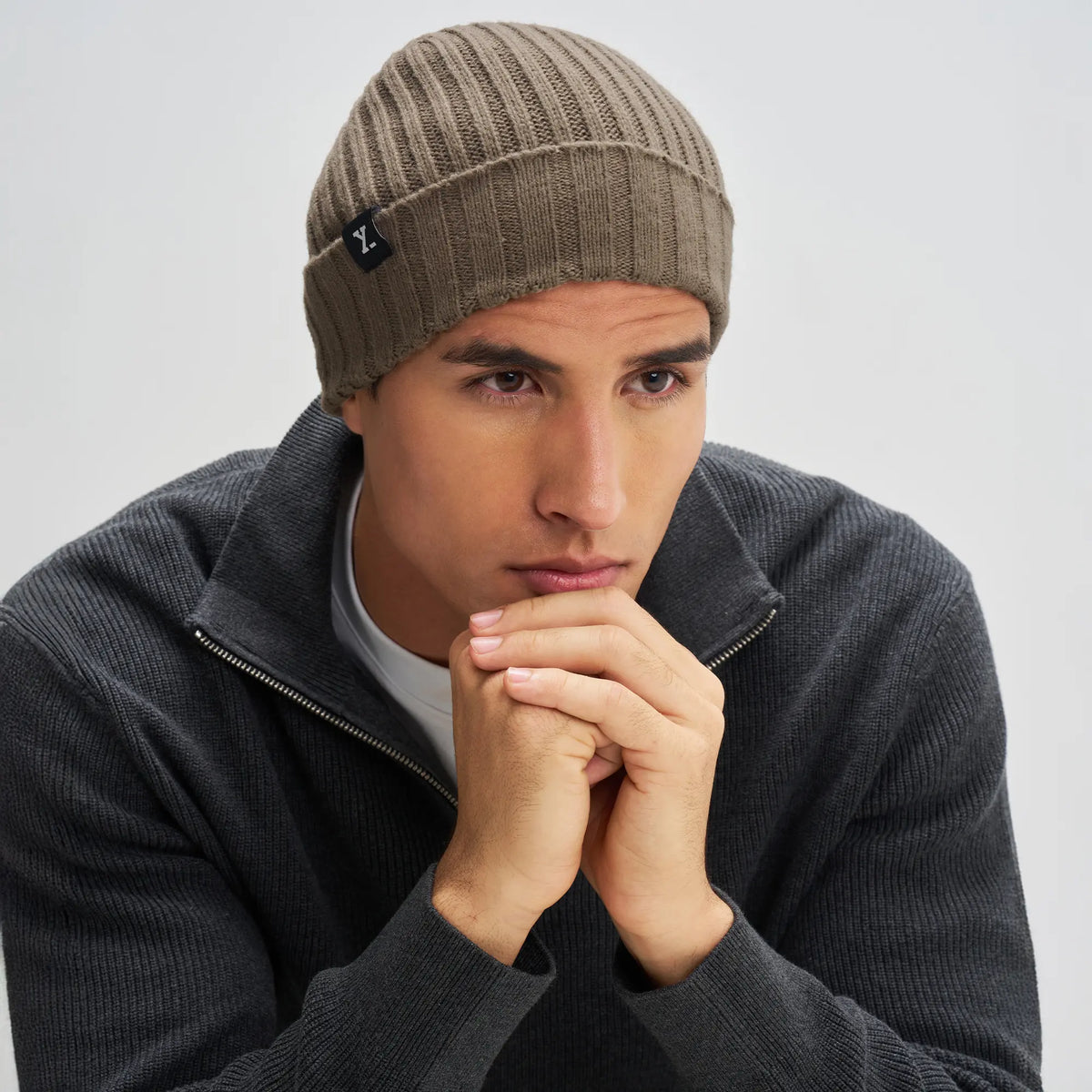 Winter Beanie - Nutty Brown