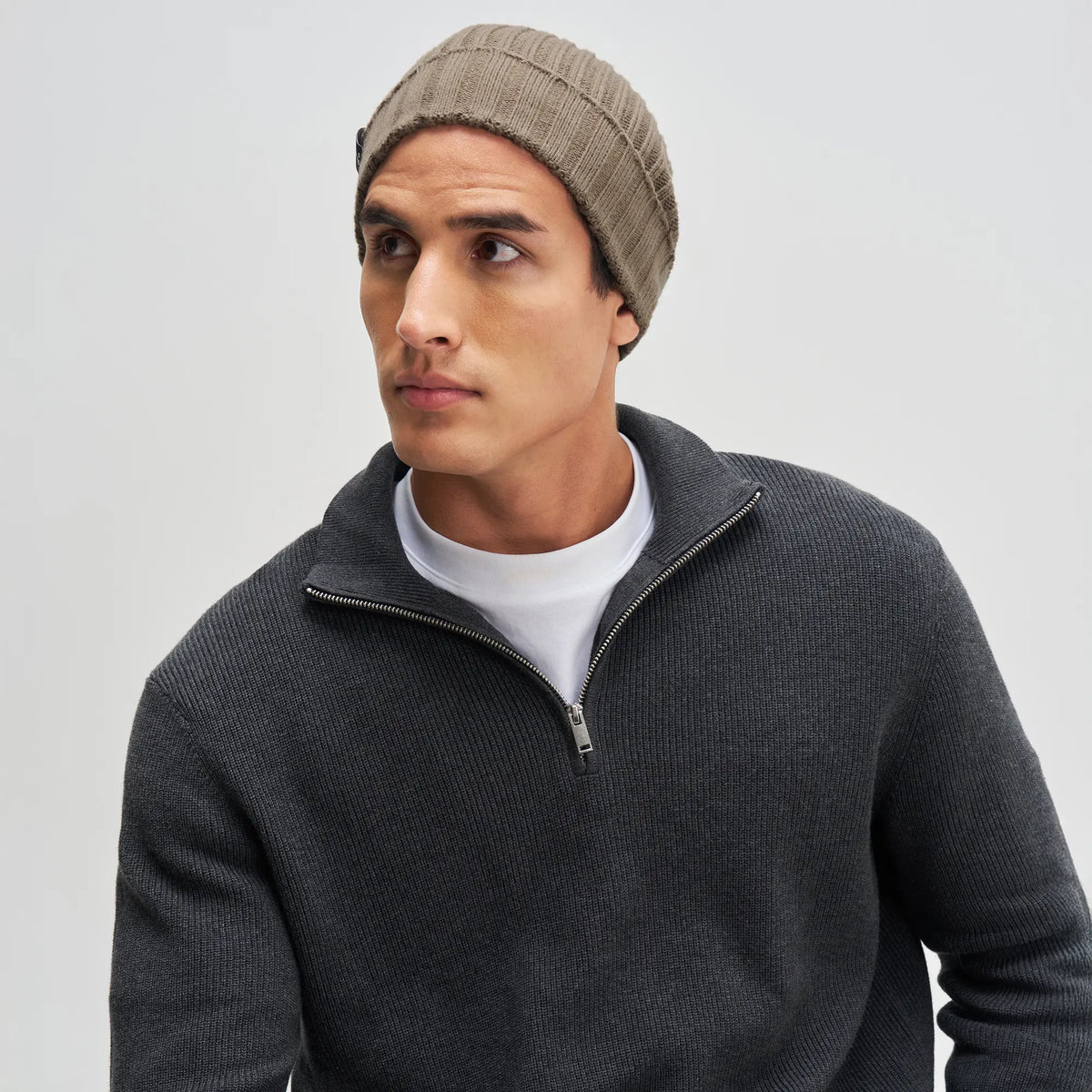 Winter Beanie - Nutty Brown