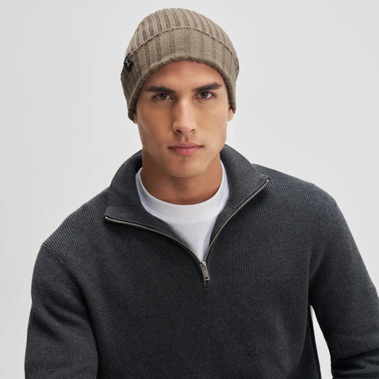 Winter Beanie - Nutty Brown