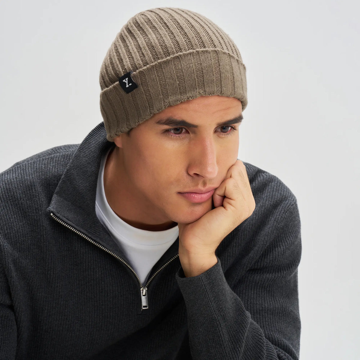 Winter Beanie - Nutty Brown