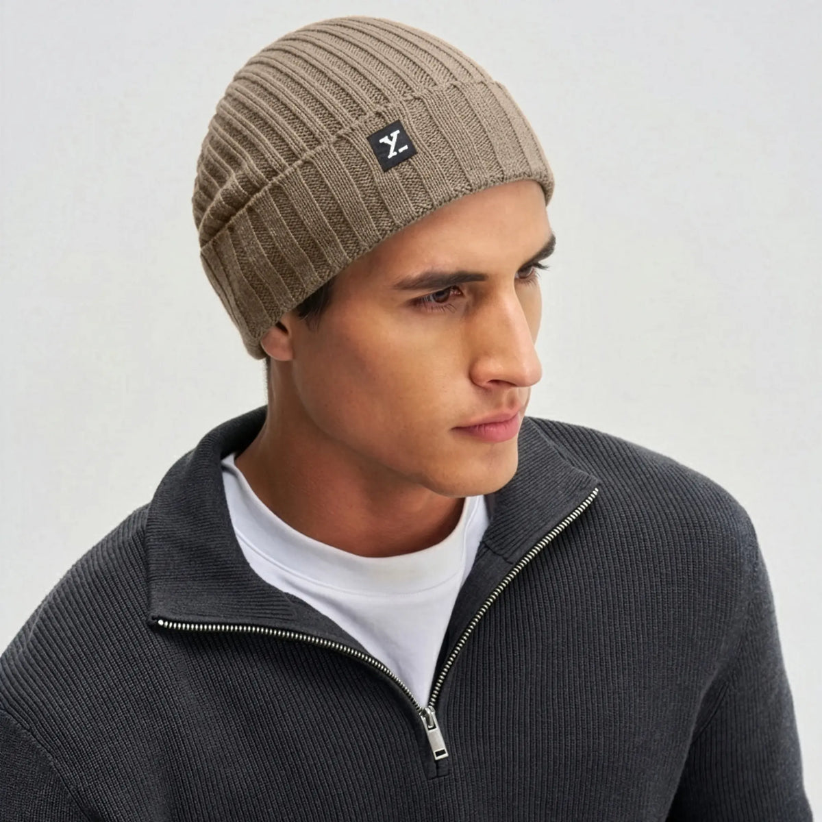 Winter Beanie - Nutty Brown